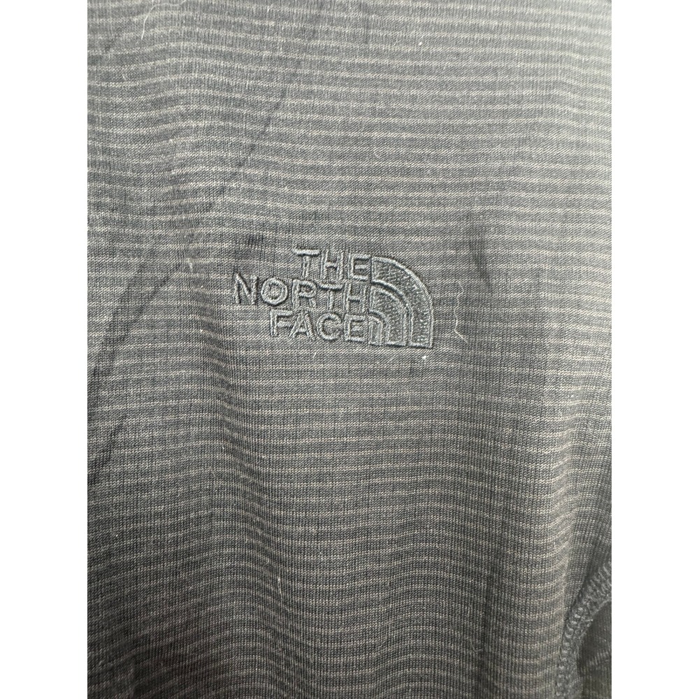 The North Face Women's Large Black Pullover Top Quarter Zip Athletic Long Sleeve - Picture 4 of 8